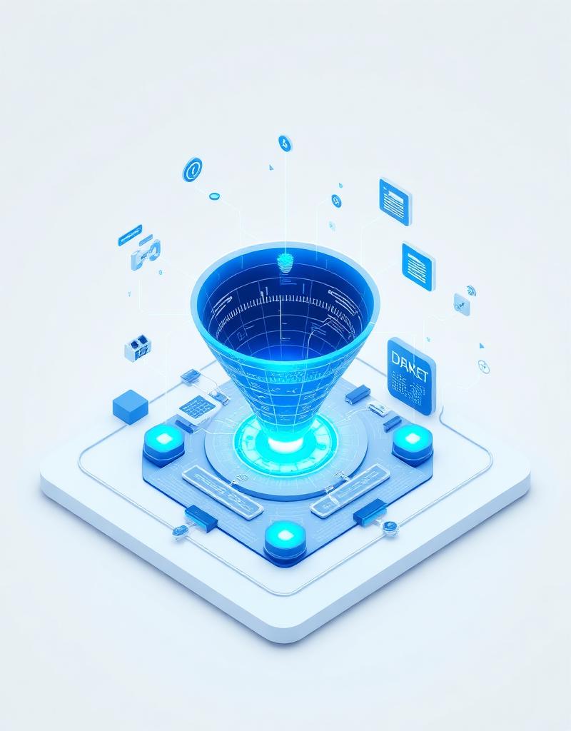 TCD SCALE funnel architecture visualization